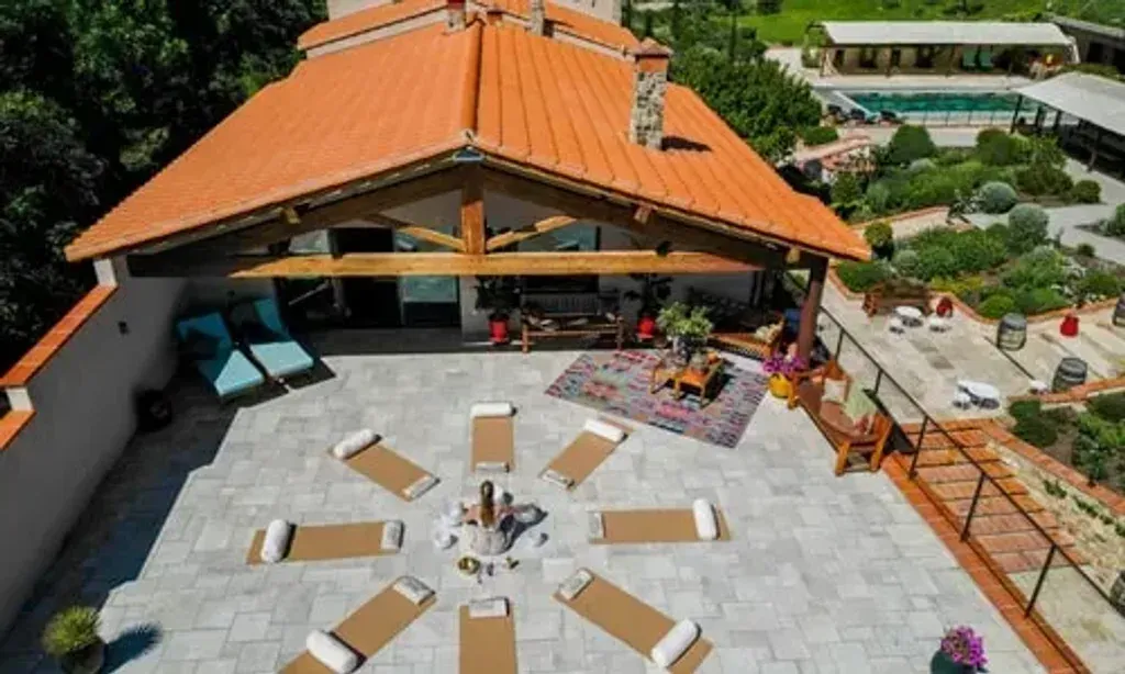 Soulful Hideaway Retreats — The retreat is set within the Mediterranean pine forest, at the foot of the Pyrenees mountains in Castelnou, France. The venue, Domaine Madrona, offers an isolated yet accessible environment, providing a tranquil backdrop for reflection and rejuvenation.