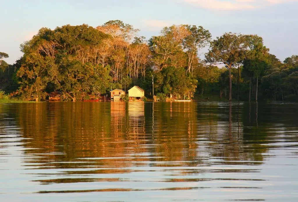 Spirit of Amazon — set deep within the Amazon forest near Manaus, Brazil, the retreat offers an intimate connection with one of the planet's most vibrant ecosystems. The atmosphere is one of serene immersion, surrounded by the sights and sounds of the rainforest, providing a profound sense of peace and natural wonder.