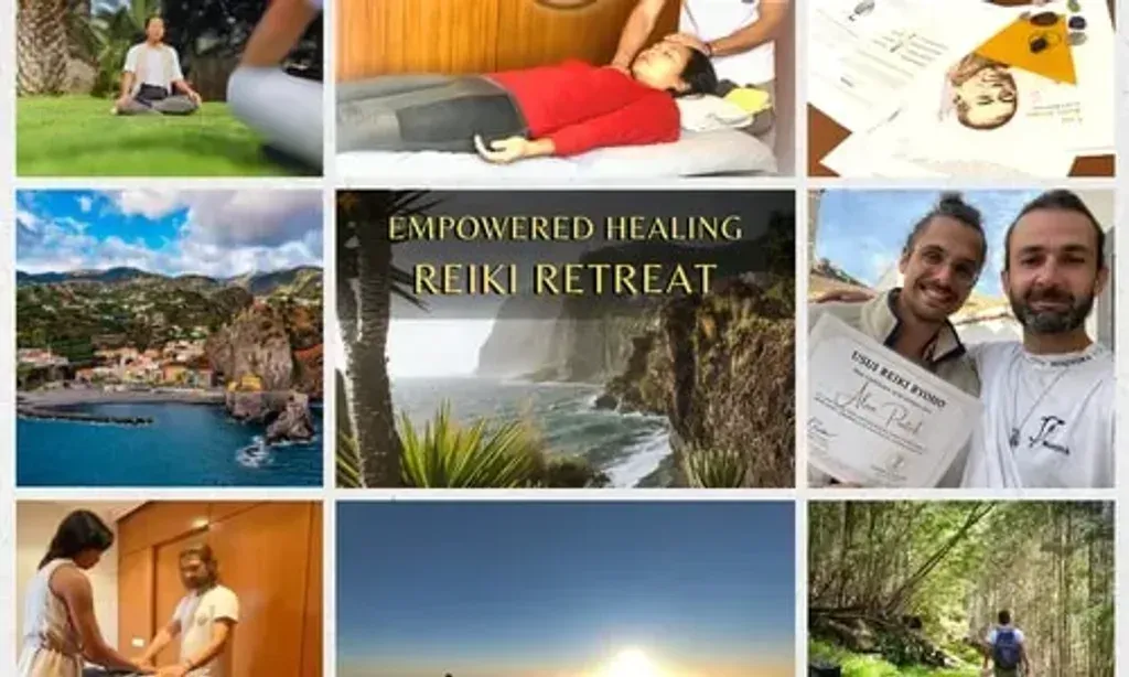 SpiritIn Reiki Formations — Perched in the heart of Madeira Island, SpiritIn Reiki Formations is set within the elegant Estalagem da Ponta do Sol. This renovated 'quinta' provides a serene atmosphere where sophisticated design meets natural beauty. Panoramic windows frame breathtaking views of the mountains and the sea, creating an idyllic backdrop for contemplation and relaxation.