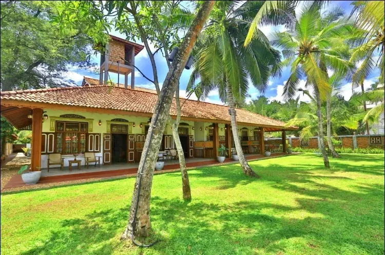 Srilanka retreat — Located in the coastal town of Bentota, Sri Lanka, the retreat is set within a boutique hotel environment. While specific details about the immediate surroundings are not provided, the general atmosphere aims for peace and tranquility, offering a comfortable escape from daily life.