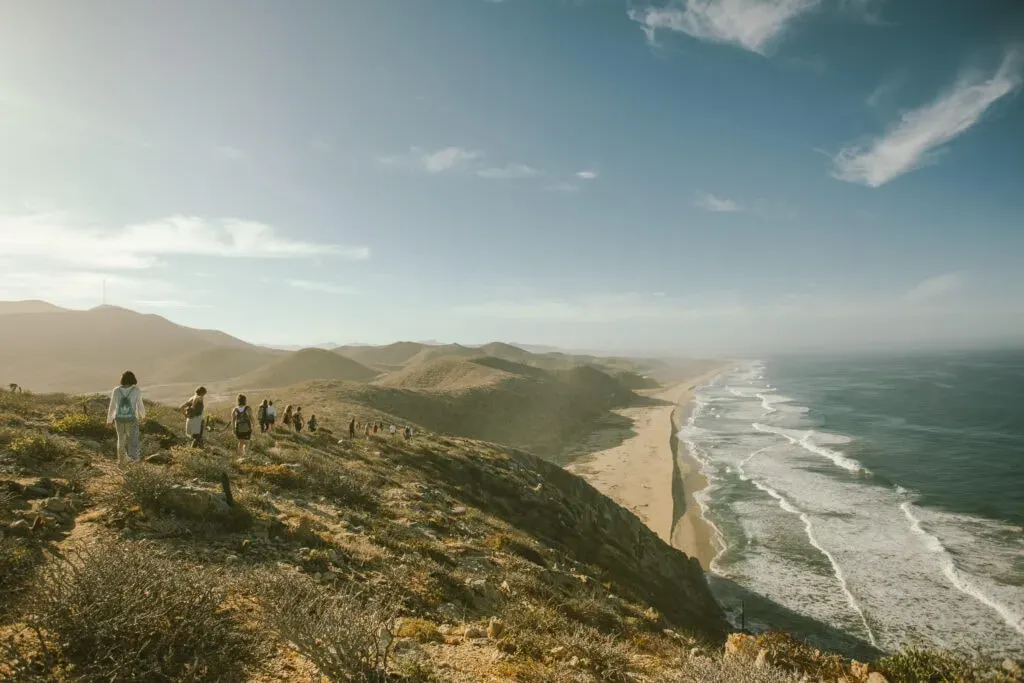 Sweet Simplicity — The retreat is situated in Baja California, Mexico, where the desert landscape dramatically meets the sea. This unique environment provides a tranquil backdrop for decompression and rejuvenation, with expansive sandy beaches, awe-inspiring views for hiking, and a refreshing salt-water pool.