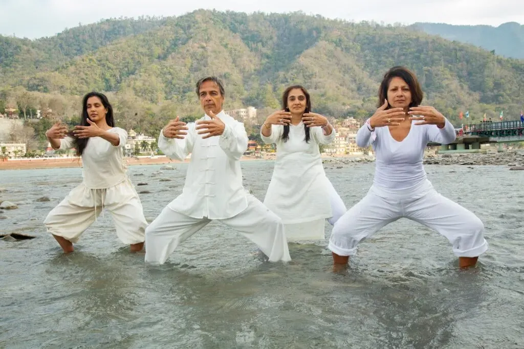 T'ai Chi and Wellness — Located in Rishikesh, Uttrakhand, the center is situated in the spiritual heartland of India, renowned for its sacred Ganges River and the majestic Himalayan foothills. The atmosphere is one of profound tranquility and spiritual energy, offering an ideal backdrop for deep practice and introspection amidst natural beauty.