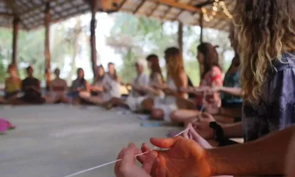 Tantra School of Love — The Yoga Forest is a sacred sanctuary set above Lake Atitlán, surrounded by ancient Mayan altars and natural springs. This protected natural reserve honors the land and its heritage, providing a serene and spiritually charged environment for connection with Mother Earth and personal transformation.