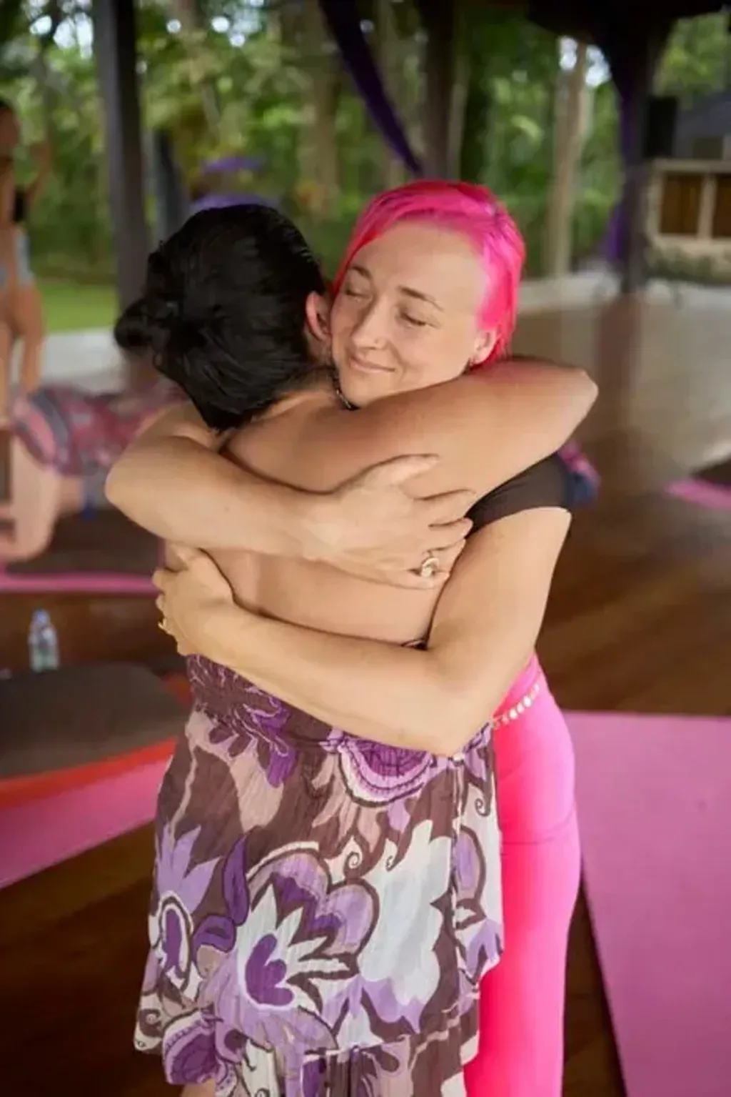 The Modern Woman Academy — The retreat venue is situated just outside the vibrant town of Ubud, offering a tranquil escape with picturesque views of pristine rice fields and dense jungle. The natural beauty of the surroundings creates a peaceful atmosphere, complemented by crystals thoughtfully placed throughout the grounds, enhancing the overall sense of calm and energy.