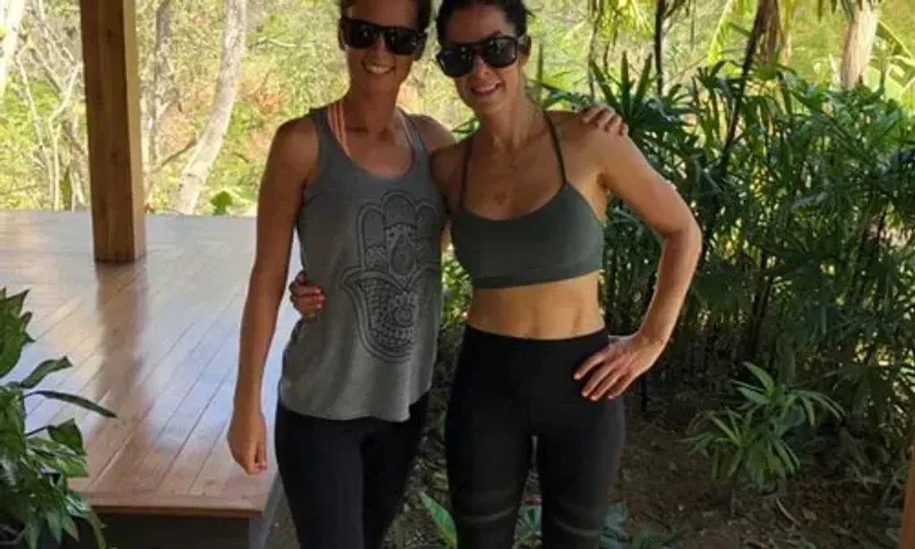 The Pura Vida Mother Daughter Retreat — The retreat unfolds at The Nomadic Hotel in Nosara, Costa Rica, a short walk from the pristine Guiones Beach. Surrounded by lush jungle, the venue provides a serene and inspiring atmosphere, with a dedicated yoga studio that invites calm and wonder amidst the vibrant natural environment.