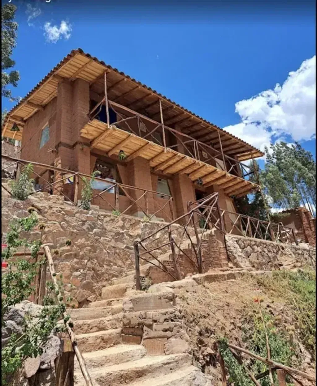 The Shamanic Path — The center is situated in the majestic Sacred Valley, near Calca, offering a serene and powerful backdrop of the Andean mountains. The natural environment is deeply integrated into the experience, providing a sense of grounding and connection to ancient energies.