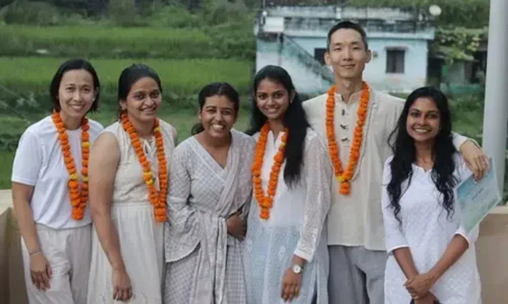 The Sun YTTC — The Sun YTTC is located within the Hotel Galaxy Inn, situated on Badrinath Road in the Upper Deccon Valley of Tapovan, Rishikesh. This area is known for its spiritual ambiance and proximity to the Ganges River, offering a serene backdrop for yoga studies.