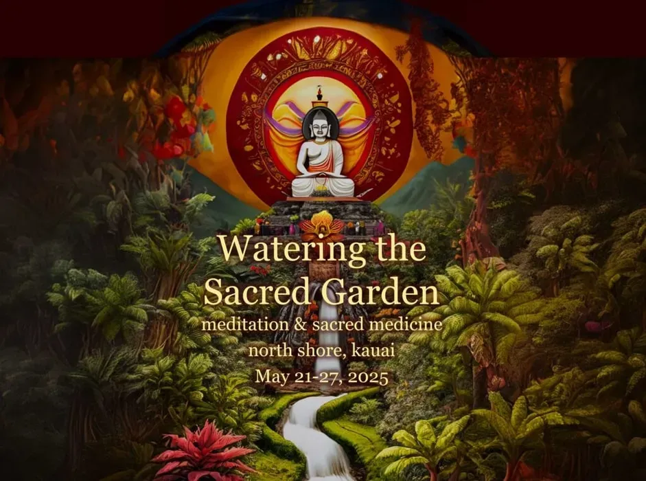 Watering the Sacred Garden — set on the North Shore of Kauai, this 20-acre retreat center is a sanctuary of natural beauty. It's strategically located near sites sacred in Hawaiian tradition, offering panoramic views of verdant, jungled peaks and the vast Pacific Ocean. The atmosphere is one of profound tranquility and natural magic, inviting deep connection with the island's spirit.
