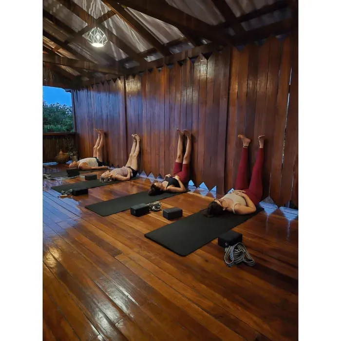 Wellness With Dionne Joi — The retreat unfolds within a stunning luxury villa in Medellín, Colombia. The location is described as safe and walkable, offering easy access to vibrant nightlife, shopping, and grocery stores via a short Uber ride. The spacious, Instagram-worthy property boasts a pool and jacuzzi, well suited to group activities and relaxation amidst the city's dynamic backdrop.