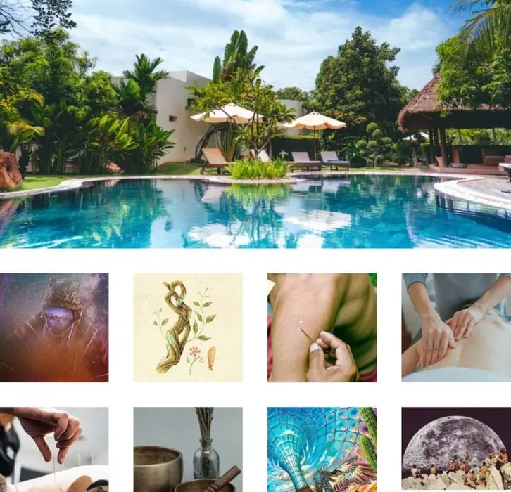 Wholystic Being — The retreat venues are situated in natural settings across Spain, providing a harmonious and healing space. While the precise location is kept private until booking, the emphasis is on fully equipped installations that offer all the comforts needed for a restorative experience amidst nature's tranquility.
