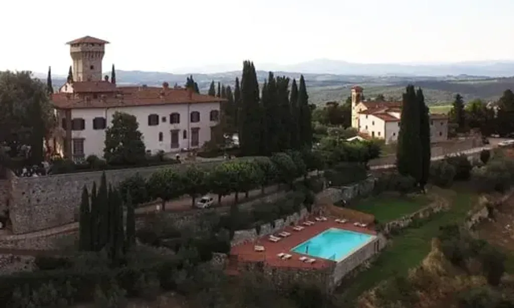 Wisdom Wellness — set amidst the iconic rolling vineyard landscapes of the Chianti region, Castello Vicchiomaggio provides a breathtaking backdrop for this retreat. Surrounded by stunning natural beauty and featuring an iconic tower, the castle offers a serene and picturesque escape from the everyday hustle. The atmosphere is one of historic charm blended with the tranquility of the Tuscan countryside.