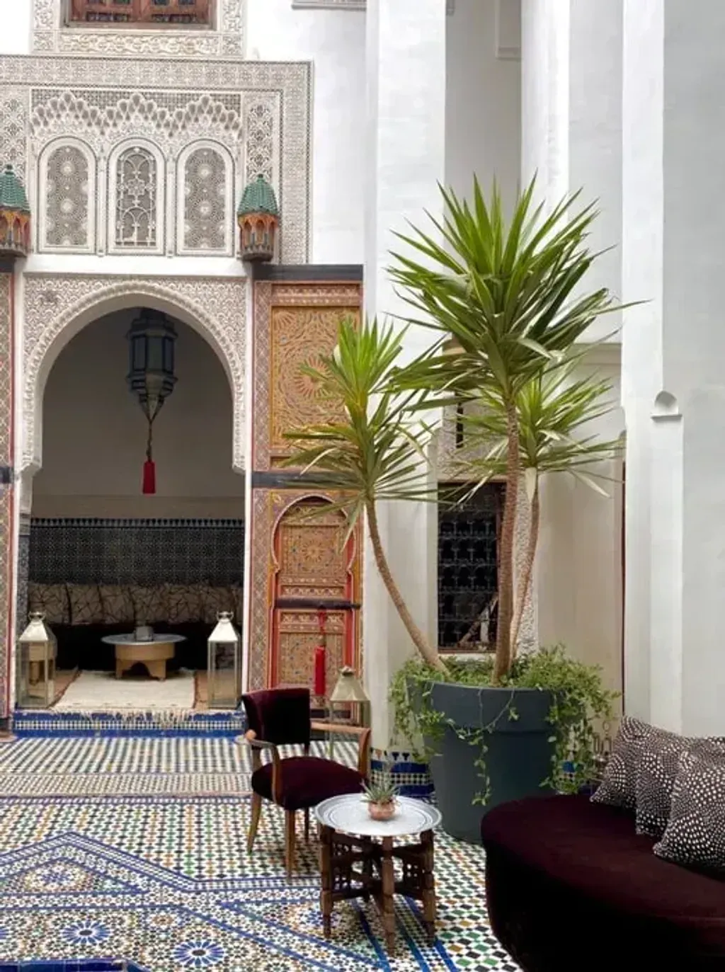 Wissal — The retreat is situated in Fes, a city renowned for its ancient medina and vibrant cultural life. While the specific venue details are limited, it features a panoramic 360-degree terrace overlooking the Fes Medina, promising breathtaking views and an immersive urban experience.