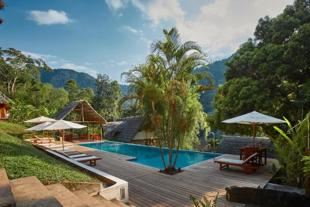 Yanatara Healing Center — The center is set within an eco-lodge near Tarapoto, Peru, where the Amazon jungle converges with the Andes mountains. This unique high jungle location boasts a cooler climate and fewer mosquitos, providing a comfortable and secluded environment. Guests can enjoy natural water pools and the vibrant flora of the surrounding Amazonian landscape.