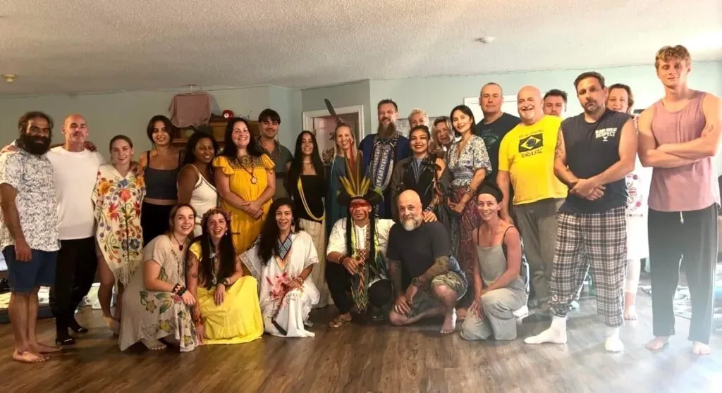 Yawanawa Journey — The center is situated along the banks of the Gregorio River, deep within the Brazilian Amazon. This untouched rainforest, spanning over 200,000 hectares, is a sanctuary of biodiversity and spiritual wisdom, offering an unparalleled natural and culturally rich atmosphere.