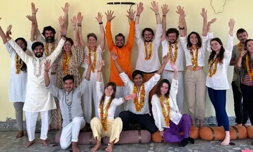 Yogi Dheeraj Chauhan — Located in Rishikesh, a city renowned as the 'Yoga Capital of the World,' the center is situated on Balaknath Road near Lakshman Jhula. This area is vibrant with spiritual seekers and offers a backdrop of the Ganges River and the Himalayan foothills, creating an inspiring atmosphere for yoga study and practice.