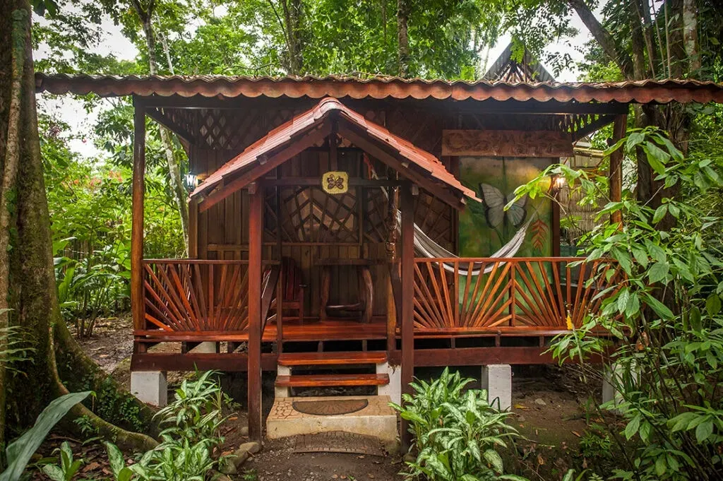 Your Divine Esense & Askanda Natha Mystery School — The center is located in the Provincia de Limón, Costa Rica, specifically in Playa Chiquita, just 5 kilometers from the bustling town of Puerto Viejo de Talamanca. It is an eco-friendly facility deeply integrated into the jungle environment, with easy access to soft beige sand beaches and warm turquoise Caribbean waters. The remote location provides a tranquil, off-the-beaten-track atmosphere.