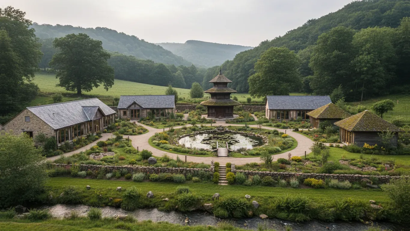 The Orchard Dharma Centre — The Orchard Dharma Centre is situated in Lower-Maescoed, a rural area.
