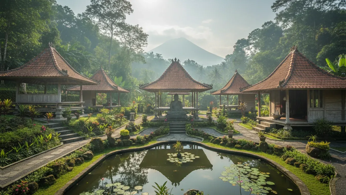 Vihara Buddhayana Surabaya — The center is situated in Surabaya, a bustling city in East Java, Indonesia.